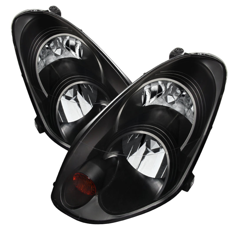 Xtune Infiniti G35 05-06 Sedan Crystal Headlights Xenon/Hid Model Only Black HD-JH-IG354D-HID-BK SPYDER