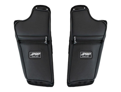 PRP Seats 2016+ Polaris General Front Lower Door Bags w/Knee Pad - Pair E118-210