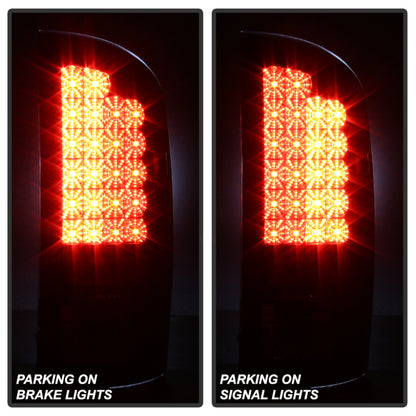 Spyder Dodge Ram 02-06 1500/Ram 2500/3500 03-06 LED Tail Light Black ALT-YD-DRAM02-LED-BK SPYDER
