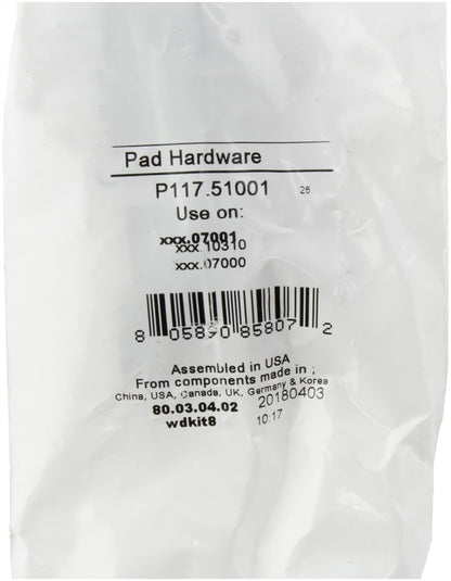 StopTech Premium Ceramic Front Brake Pads - 308.07000 Stoptech