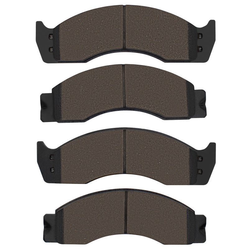 R1 Front & Rear Semi-Metallic Brake Pads 1988-2007 Ford E-Super Duty/E-450 & More - 2311-0411-00