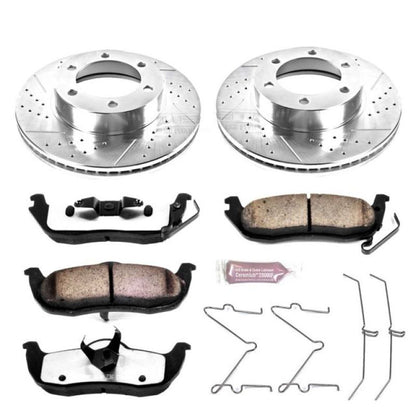 Power Stop 01-02 Toyota Sequoia Front Z36 Truck & Tow Brake Kit PowerStop