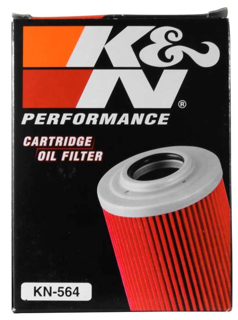 K&N Can/AM Spyder RT 998/ Buell 1125R -2.2219in OD x 0.969in ID x 3.813in H Oil Filter K&N Engineering