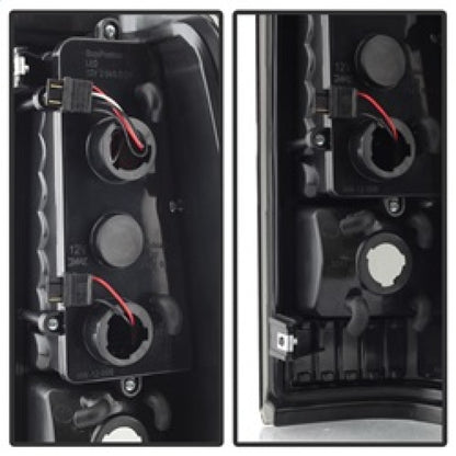 xTune 99-02 Chevy Silverado 1500/2500/3500 V2 LED Tail Lights - Black Smoke (ALT-ON-CS99-G2-LED-BSM) SPYDER