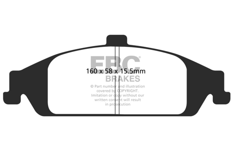 EBC Ultimax2 Front Brake Pads - UD752 EBC