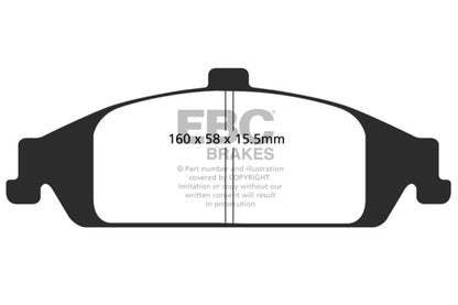 EBC Ultimax2 Front Brake Pads - UD752 EBC