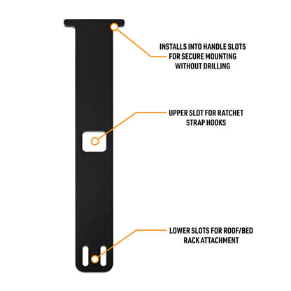 Borne Off-Road Hard Case Mount Set - 53QT