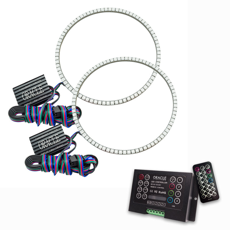 Oracle Hummer H1 92-06 LED Waterproof Halo Kit - ColorSHIFT w/ 2.0 Controller ORACLE Lighting