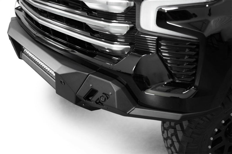 ADD 2022+ Chevrolet Silverado 1500 Black Label Front Bumper Addictive Desert Designs