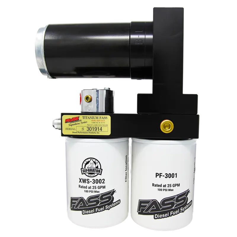 FASS 99-07 Ford F250/F350 Powerstroke 240gph/55psi Titanium Series Fuel Air Separator TS F14 240G FASS Fuel Systems