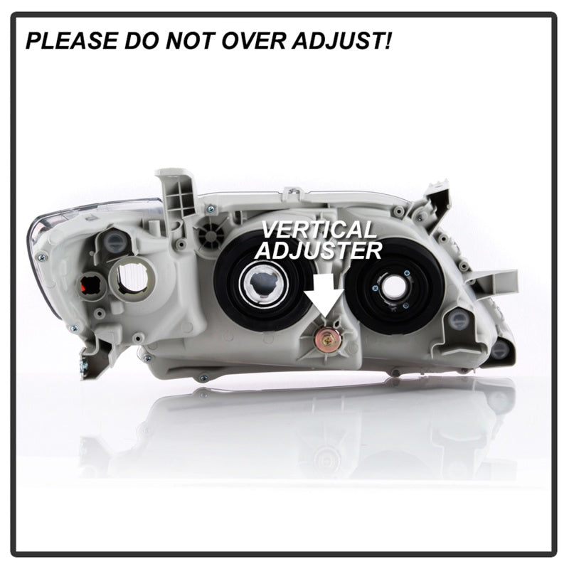 xTune 07-09 Toyota Camry Halogen OEM Headlights - Black (HD-JH-TCAM08-AM-BK) SPYDER