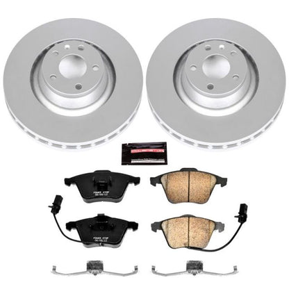 Power Stop 05-11 Audi A6 Quattro Front Z23 Evolution Sport Coated Brake Kit PowerStop