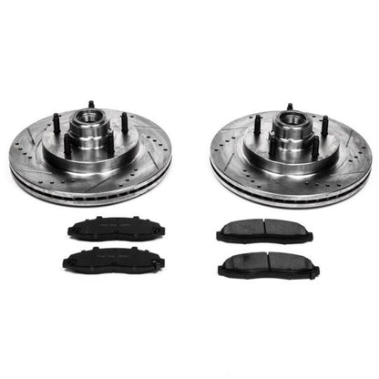 Power Stop 97-00 Ford F-150 Front Z23 Evolution Sport Brake Kit PowerStop