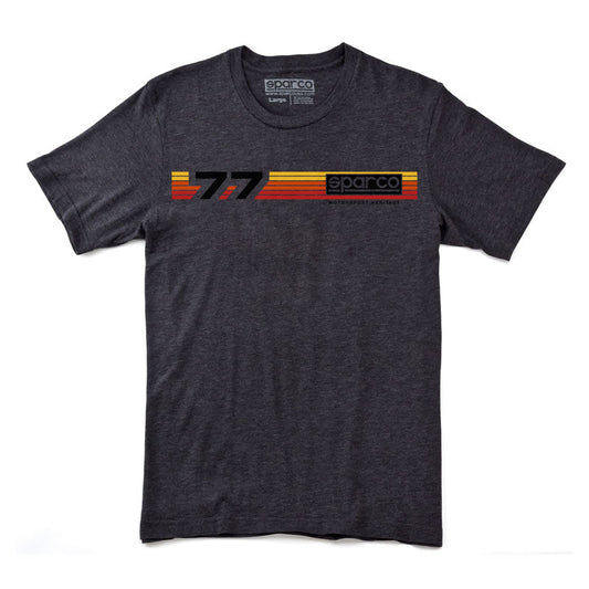 Sparco T-Shirt Rally Tri Charcoal Large
