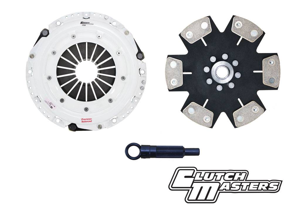 Clutch Masters 00-06 Audi TT 1.8T MK1 6-Speed FX500 6-Puck Rigid Disc Clutch Kit - 475ft/lbs Torque 02017-HDB6-R