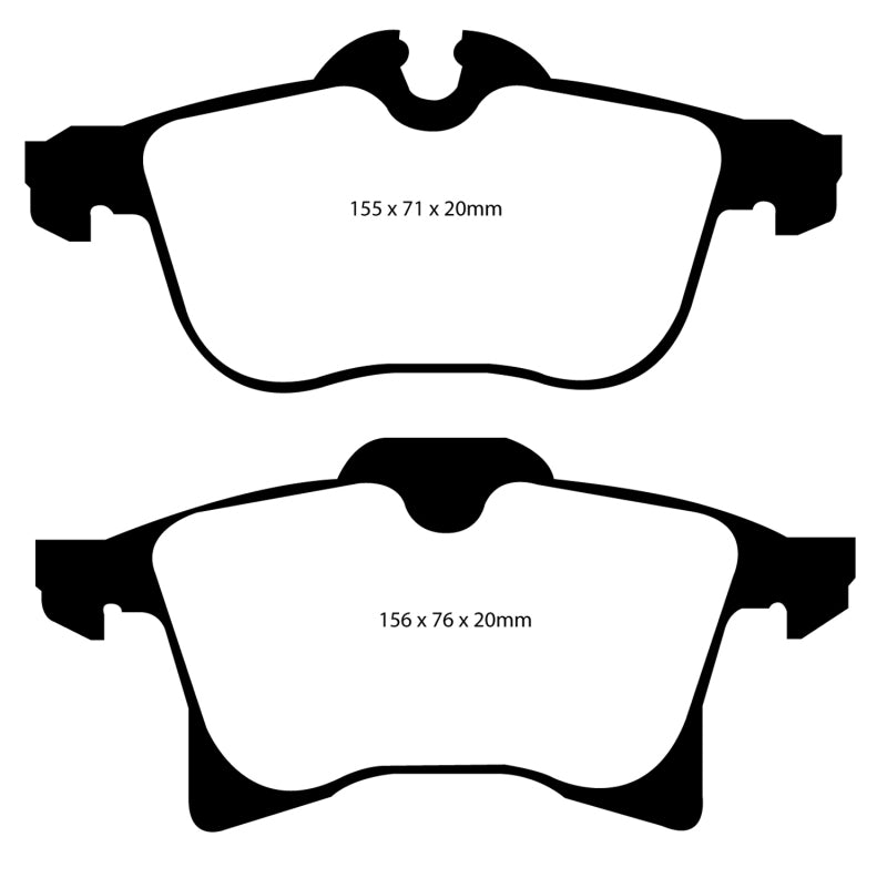 EBC GreenStuff Front Brake Pads - DP21520