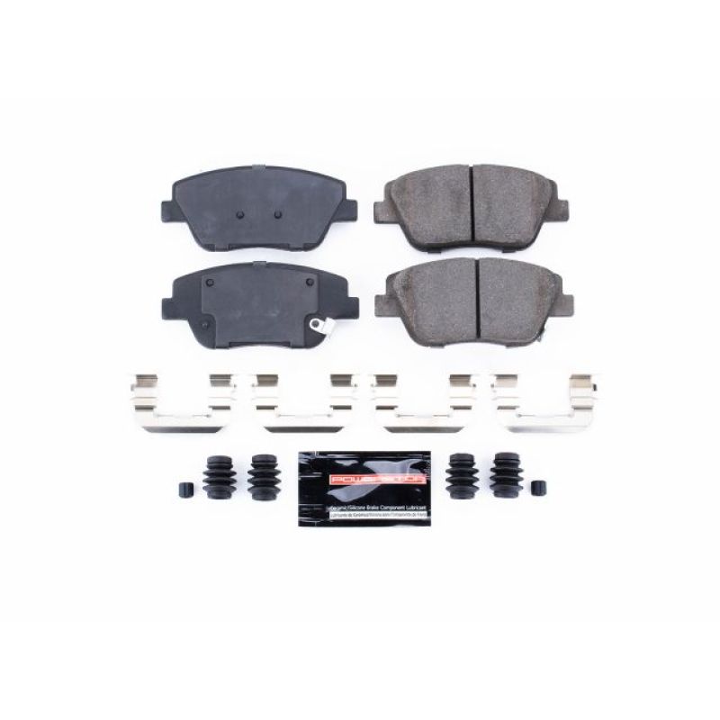 Power Stop 11-15 Hyundai Sonata Front Z23 Evolution Sport Brake Pads w/Hardware PowerStop