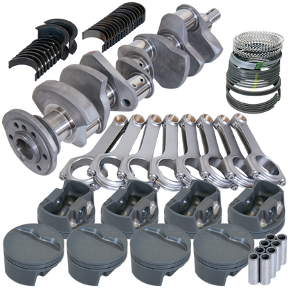 Eagle Chevy 327 SJ 3.250in Crank 2.300in Mains 6.125in H-Beam 4.060in Pistons Rotating Assembly