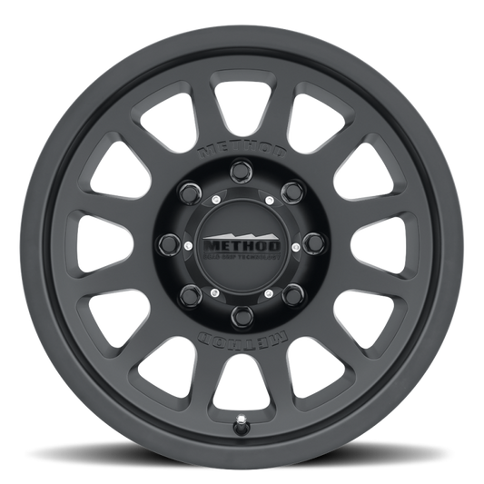 Method MR703 Bead Grip 20x9 12mm Offset 8x6.5 130.81mm CB - Matte Black