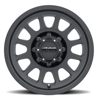 Method MR703 Bead Grip 20x9 12mm Offset 8x180 130.81mm CB - Matte Black