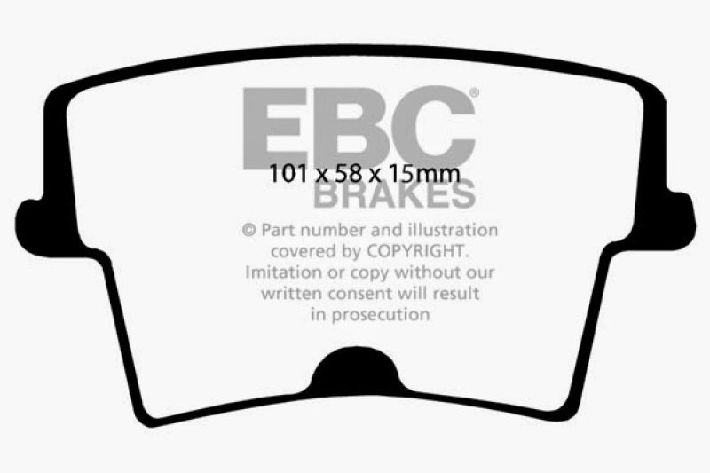 EBC GreenStuff Rear Brake Pads - DP21722/2 EBC