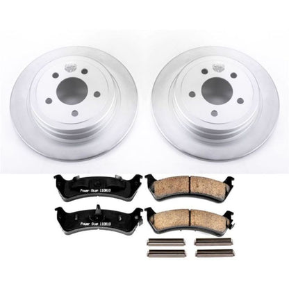 Power Stop 2003 Ford Explorer Sport Rear Z17 Evolution Geomet Coated Brake Kit PowerStop