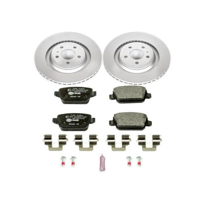 Power Stop 07-11 Volvo S80 Rear Euro-Stop Brake Kit PowerStop