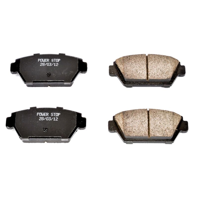 Power Stop 90-94 Eagle Talon Rear Z16 Evolution Ceramic Brake Pads PowerStop