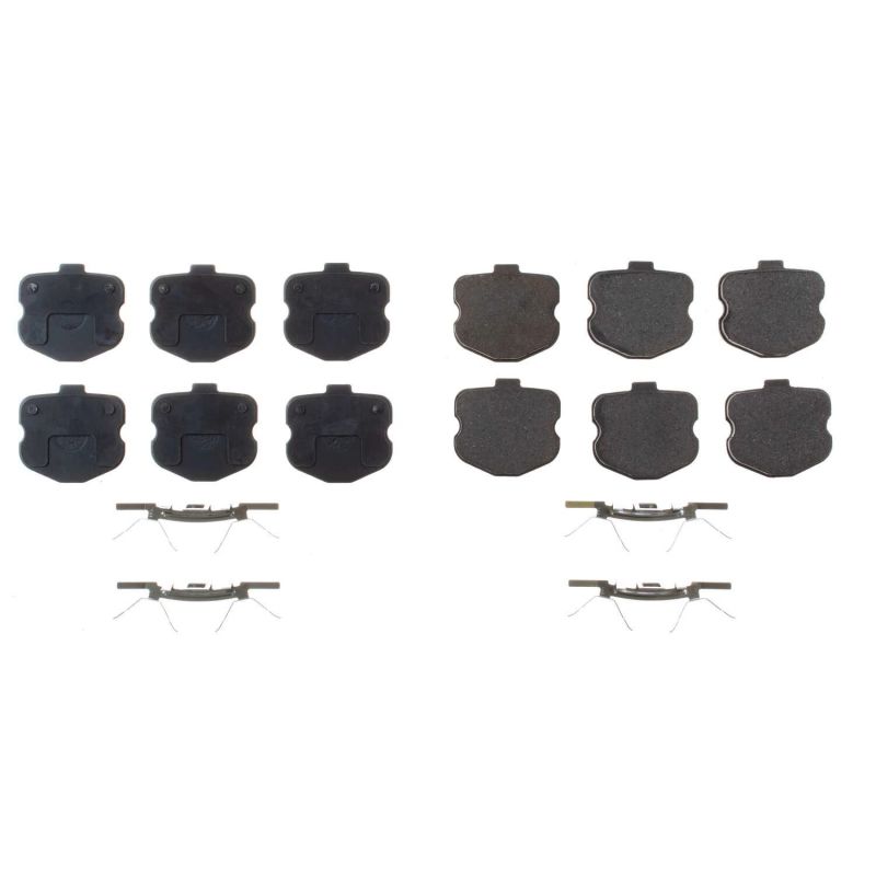 Power Stop 06-13 Chevrolet Corvette Front Z17 Evolution Ceramic Brake Pads w/Hardware PowerStop