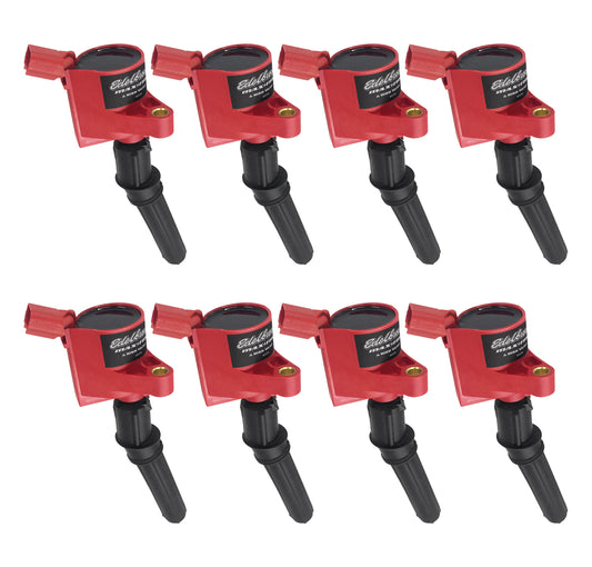 Edelbrock Ignition Coil 1998-08 Ford V8 4.6L-5.4L, V10 6.8L, Set of 8 - 22781 Edelbrock