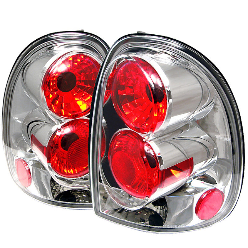 Spyder Dodge Caravan/Grand Caravan 96-00Euro Style Tail Lights Chrome ALT-YD-DC96-C SPYDER