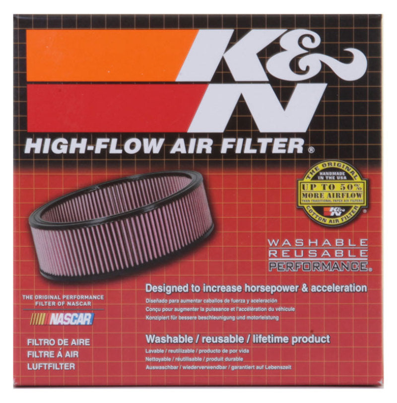 K&N Custom Air Filter Round 4.5in ID / 5.875in OD / 1.75in Height K&N Engineering