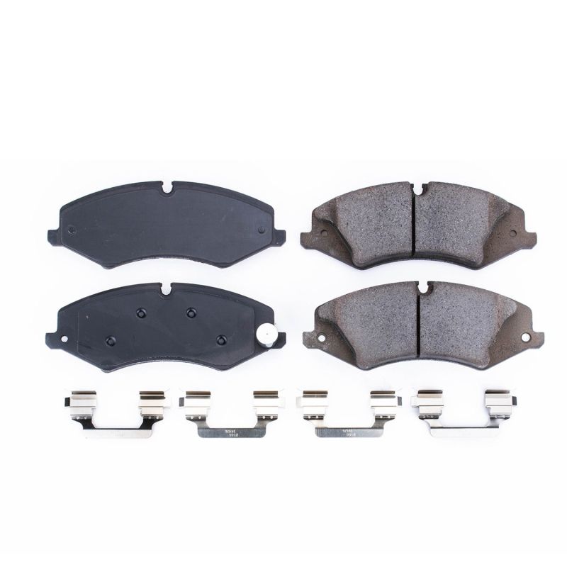 Power Stop 10-14 BMW X5 Front Z17 Evolution Ceramic Brake Pads w/Hardware PowerStop