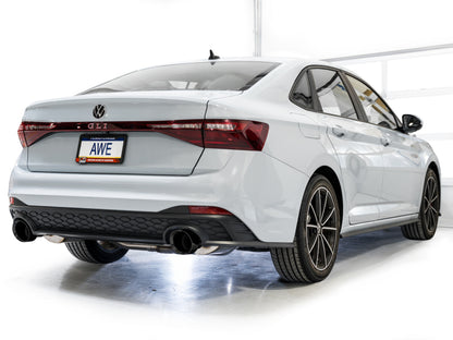AWE 22-25 Volkswagen Jetta GLI Touring Edition Exhaust - Diamond Black Tips