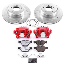 Load image into Gallery viewer, Power Stop 09-16 BMW Z4 Front Z26 Street Warrior Brake Kit w/Calipers