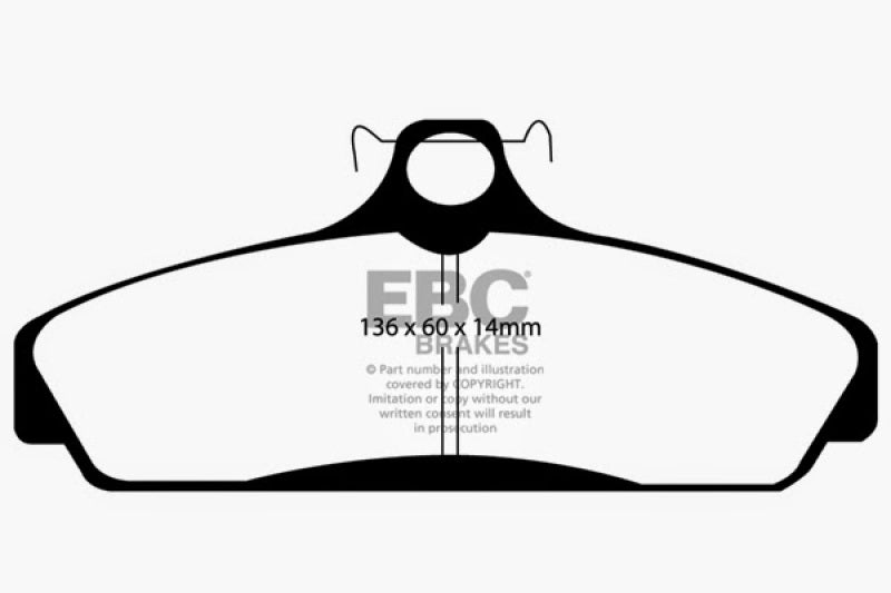 EBC GreenStuff Front Brake Pads - DP21152 EBC