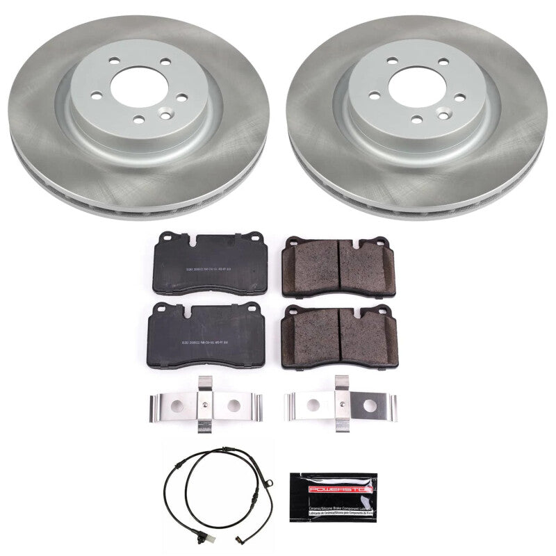 Power Stop 06-09 Land Rover Range Rover Sport Front Semi-Coated Rotor Kit PowerStop