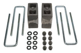 Tuff Country 94-02 Ram 3500 4wd (w/Fctry Contact Overloads) 5.5in Rear Block & U-Bolt Kt Tapered