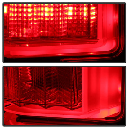 Spyder 18-19 Ford F-150 (W/O Blind Spot Sensor) LED Tail Lights - Chrome (ALT-YD-FF15018-LED-C) SPYDER