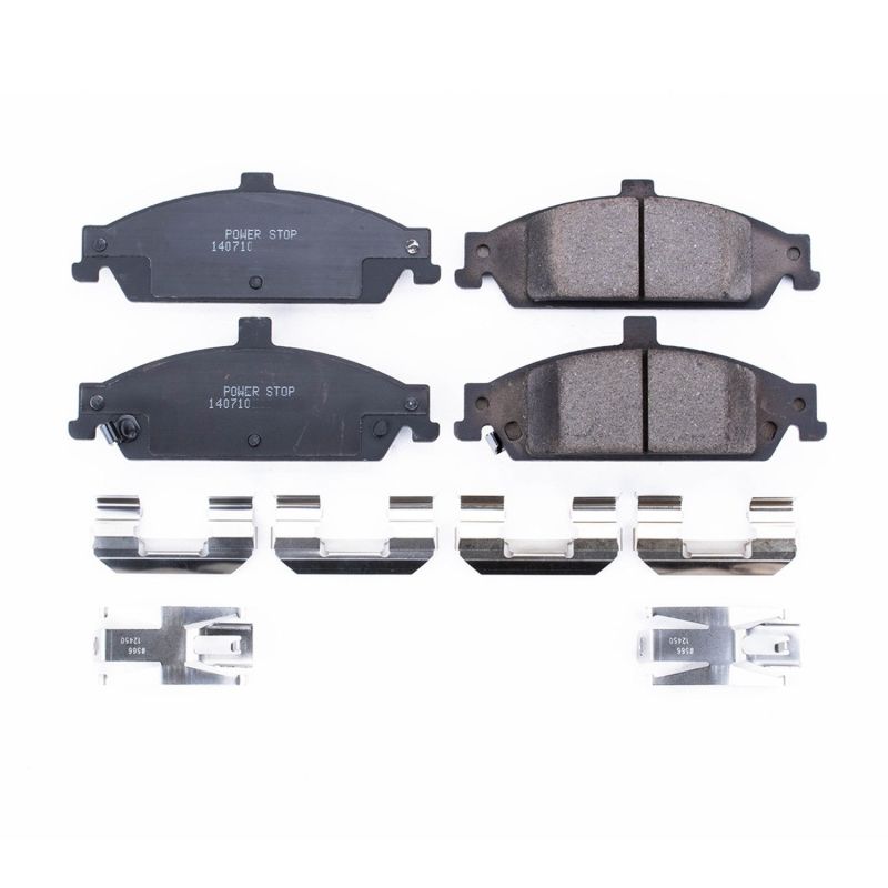 Power Stop 04-05 Chevrolet Classic Front Z17 Evolution Ceramic Brake Pads w/Hardware PowerStop