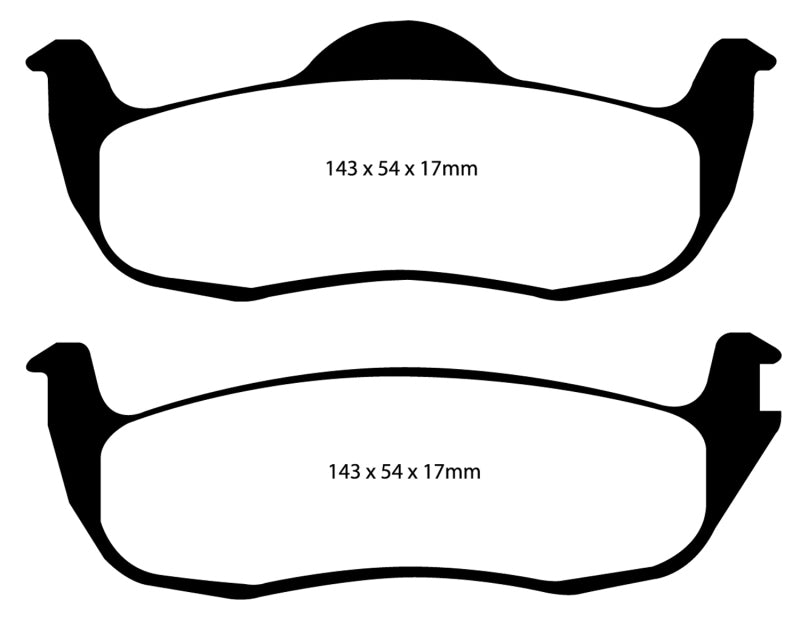 EBC Ultimax2 Rear Brake Pads - UD1087 EBC