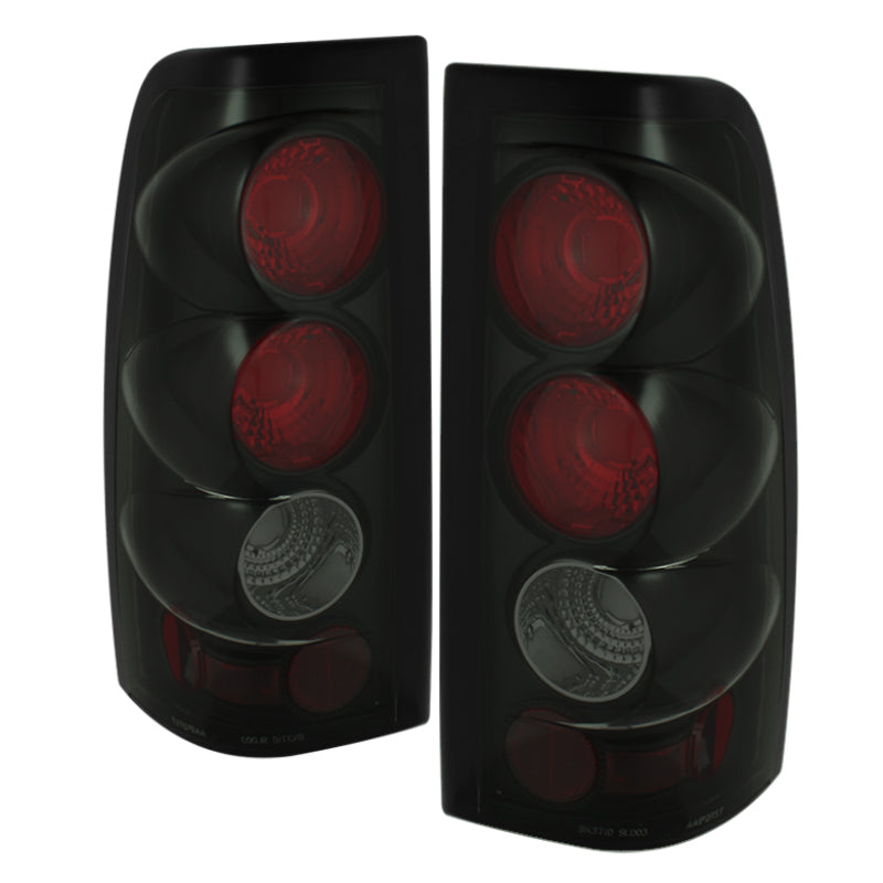 Spyder Chevy Silverado 1500 03-06 (Does Not Fit Stepside)Euro Tail Lights Blk Smke ALT-YD-CS03-BSM SPYDER