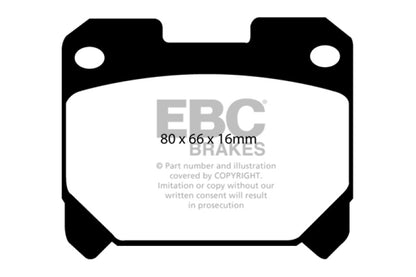 EBC GreenStuff Rear Brake Pads - DP21005 EBC