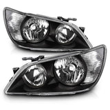 ANZO LEXUS IS300 01-05 CRYSTAL HEADLIGHTS BLACK - 121210