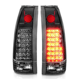 ANZO CHEVY/GMC C/K1500/2500 88-98 / C/K3500 88-00 / SUBURBAN 92-99 / BLAZER (FULL-SIZE) 92-94 / TAHOE 95-99 / YUKON 92-99 LED TAIL LIGHTS BLACK G2 - 311006