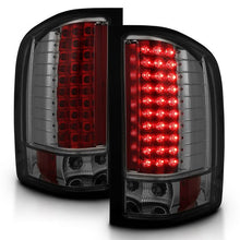 Load image into Gallery viewer, ANZO CHEVY SILVERADO 1500 07-13 / 2500HD/3500HD 07-14 LED TAIL LIGHTS CHROME SMOKE LENS -311159