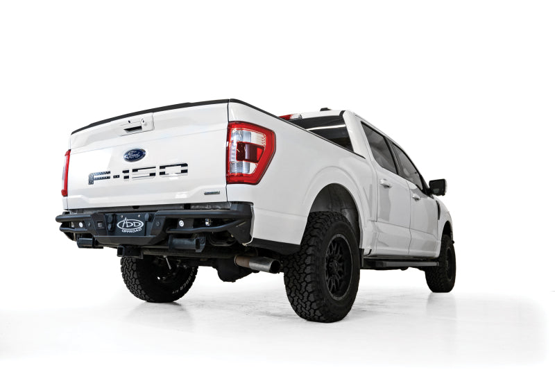 Addictive Desert Designs 21-23 Ford F-150 PRO Bolt-On Rear Bumper w/ Back-up Sensor Cutouts Addictive Desert Designs