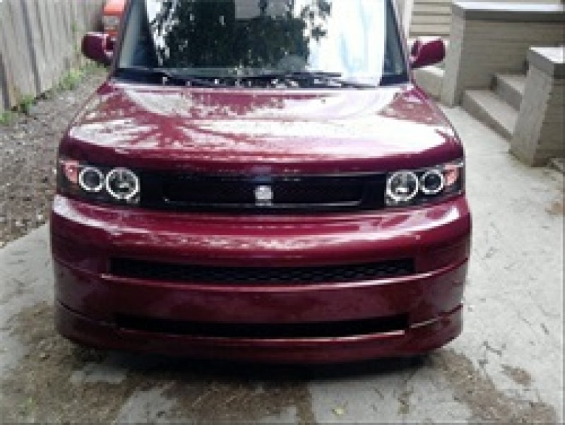 Spyder Scion XB 03-07 Projector Headlights LED Halo Black High H1 Low 9006 PRO-YD-TSXB03-HL-BK SPYDER