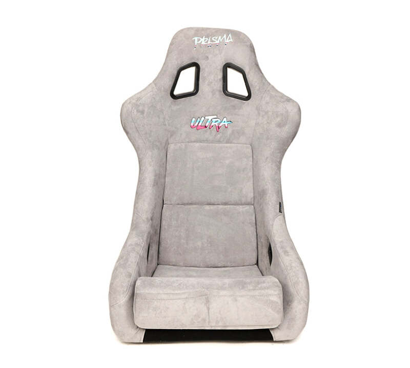NRG Innovations PRISMA ULTRA Fiberglass Bucket Seat - Large - Gray – FRP-302GY-ULTRA