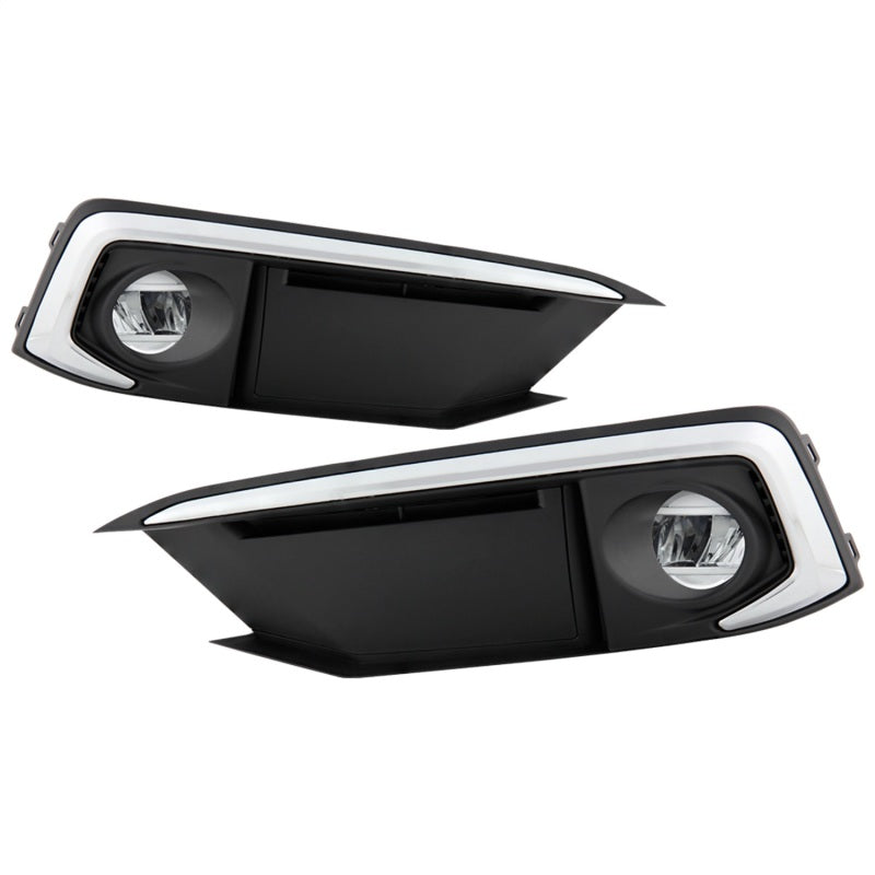 Spyder Honda Civic 2019+ OEM LED Fog Lights w/ OEM switch - Clear FL-HC2019-LED-C SPYDER